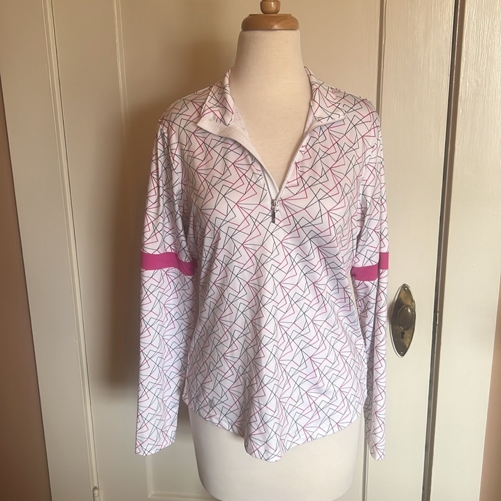 GGblue golf tennis long sleeve zip
